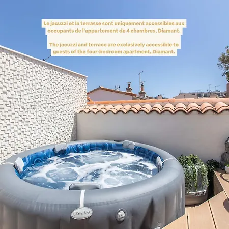 公寓 Topaze - - Luxurious - 50m Croisette Palais - Lra 戛纳